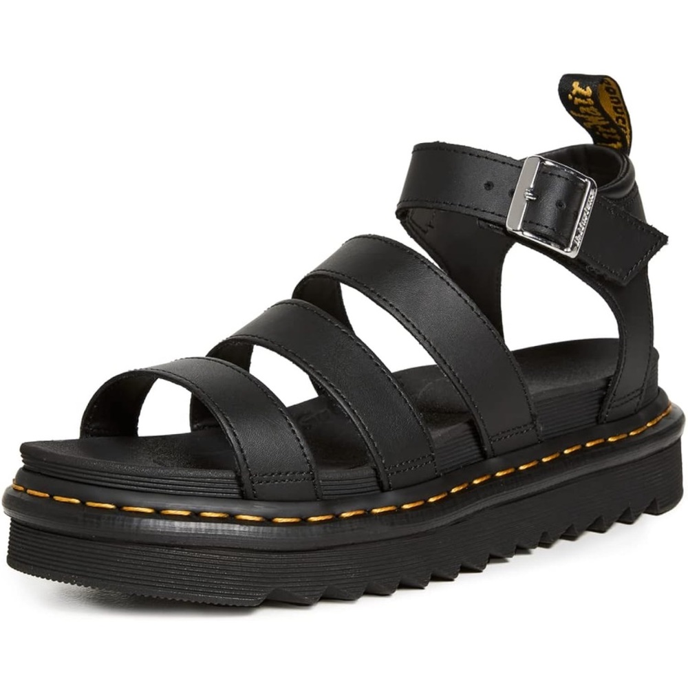 Dr. Martens Women's Blaire Brando Fisherman Sandal Size 7 Black